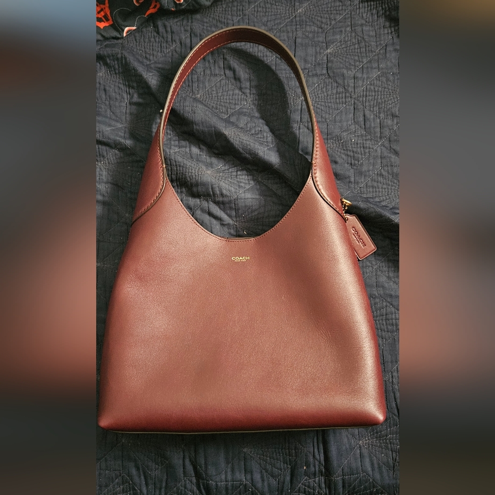 Coach Merlot Brooklyn 28 Bag